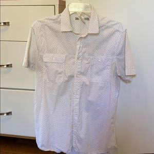Diesel short sleeve button up shirt